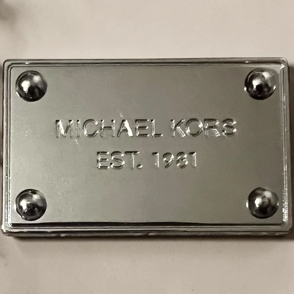 Michael Kors Wallet Womens OS Tan Croc Embossed Leather Zip Around Jet‎ Set